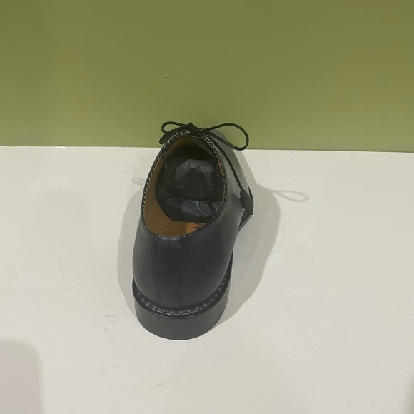 Mezlan shoes dressy leather calf gray black oxford - Picture 4 of 5